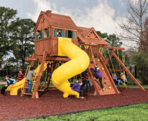 backyard playset slides