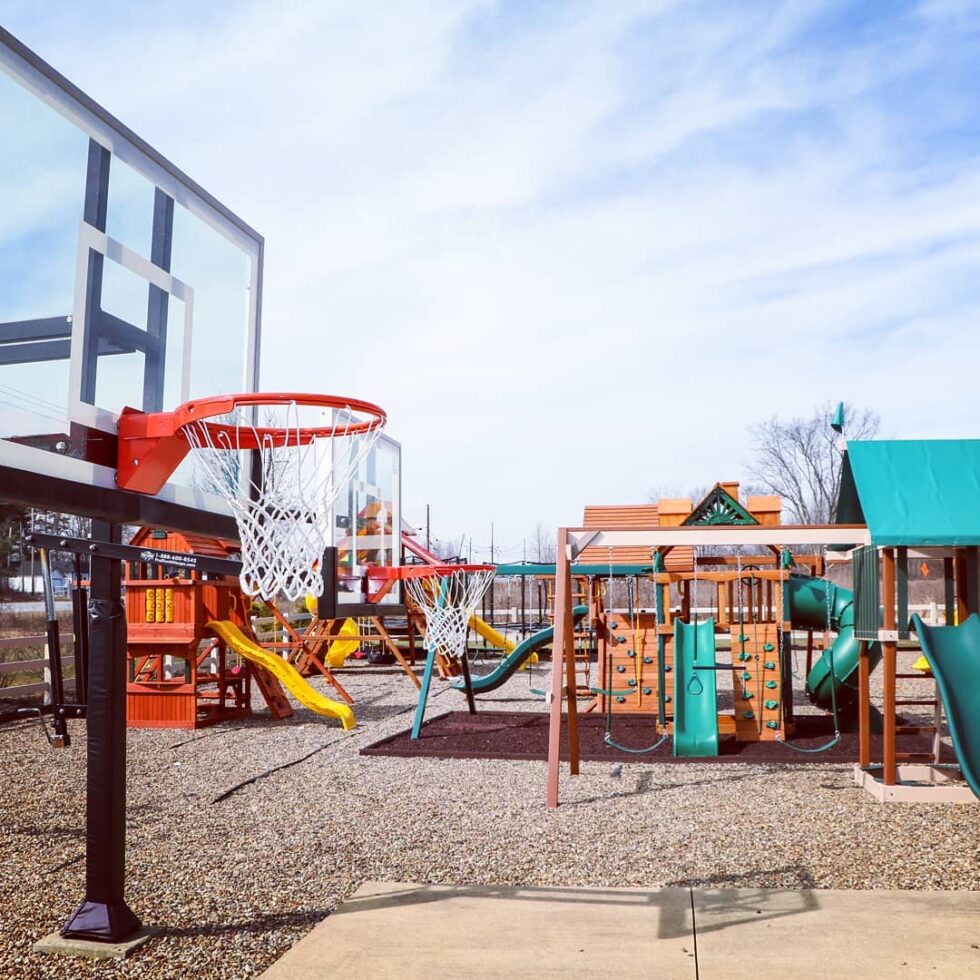 Kids World Play Systems Swing Sets, Trampolines, Basketball Hoops