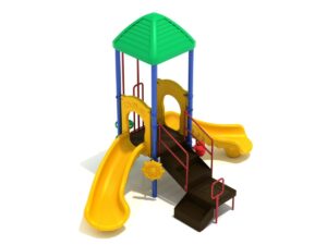 double slide playground