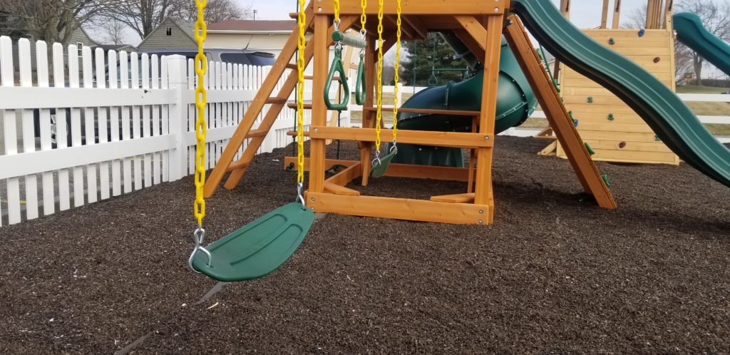 eco friendly swing set