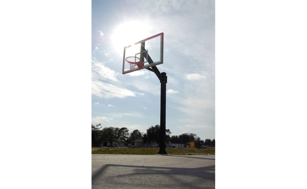 basketball court at home