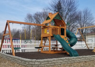 kids world play swing sets with canopy