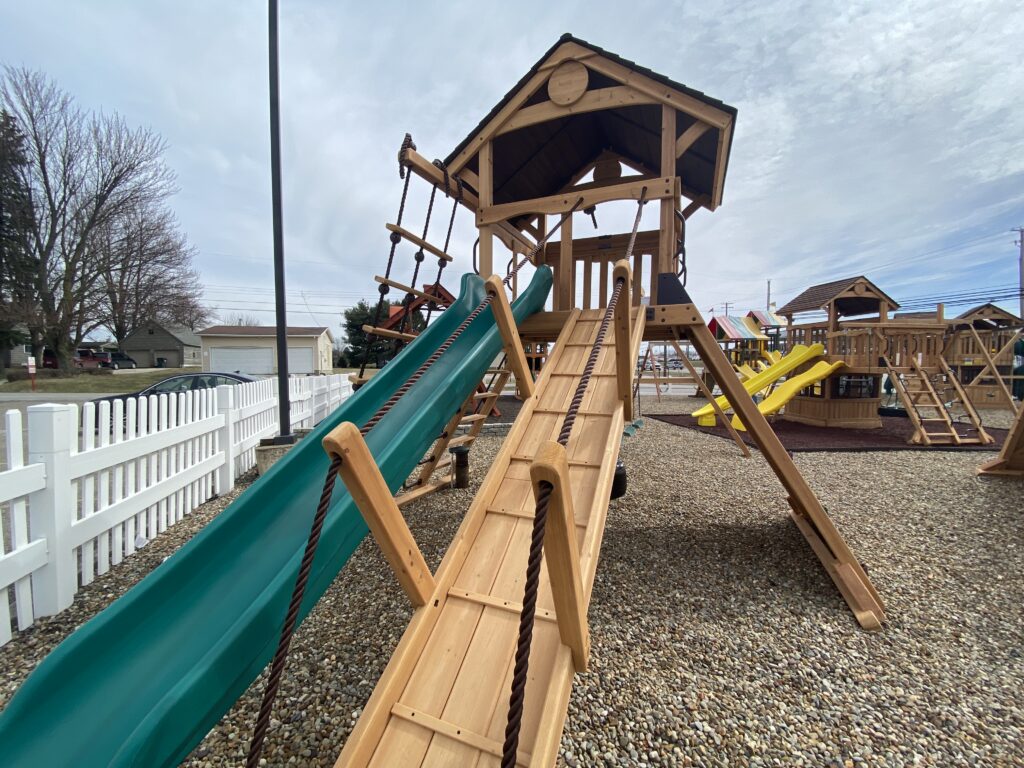 olympian summit xl2 swing set