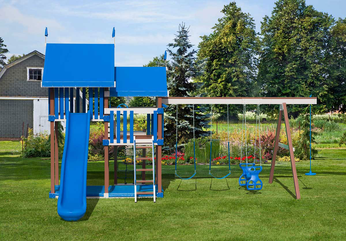 outdoor play swing sets