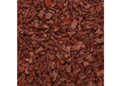 maroon rubber mulch