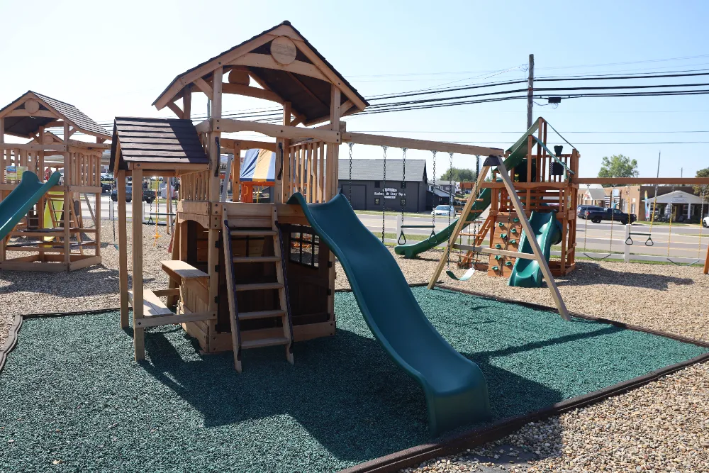swing set playground