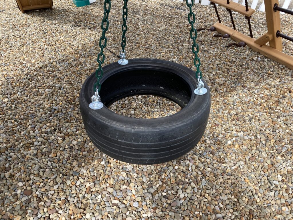 tire swing swnig set