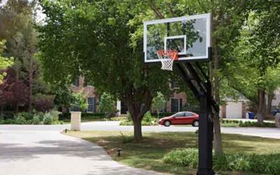How To Lay Down A Basketball Hoop