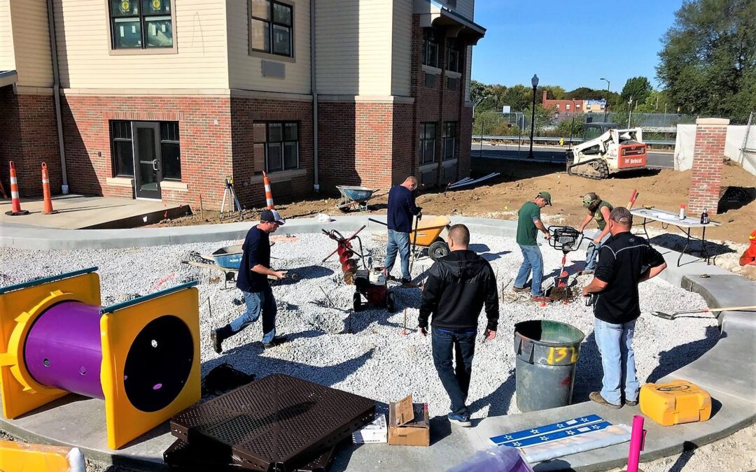 Installation Of Swing Sets