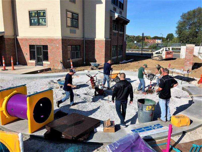 playground installation ohio