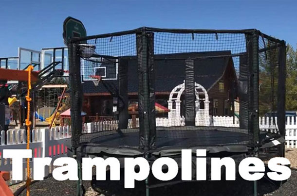 Trampolines near Akron