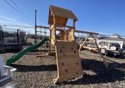 cheap wooden swing sets 13