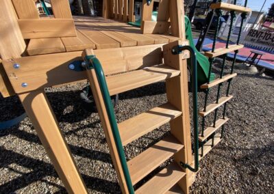 cheap wooden swing sets 5