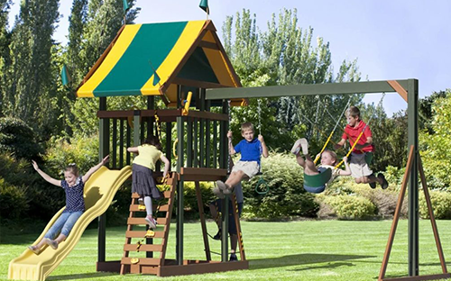 swing and slide set