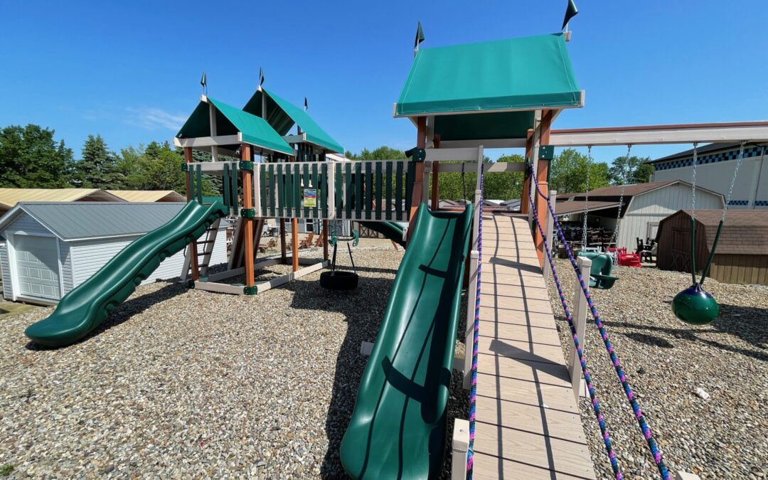 Pirate Ship Playground Set