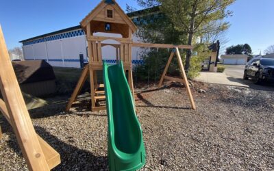 How To Level A Swing Set On A Sloped Yard