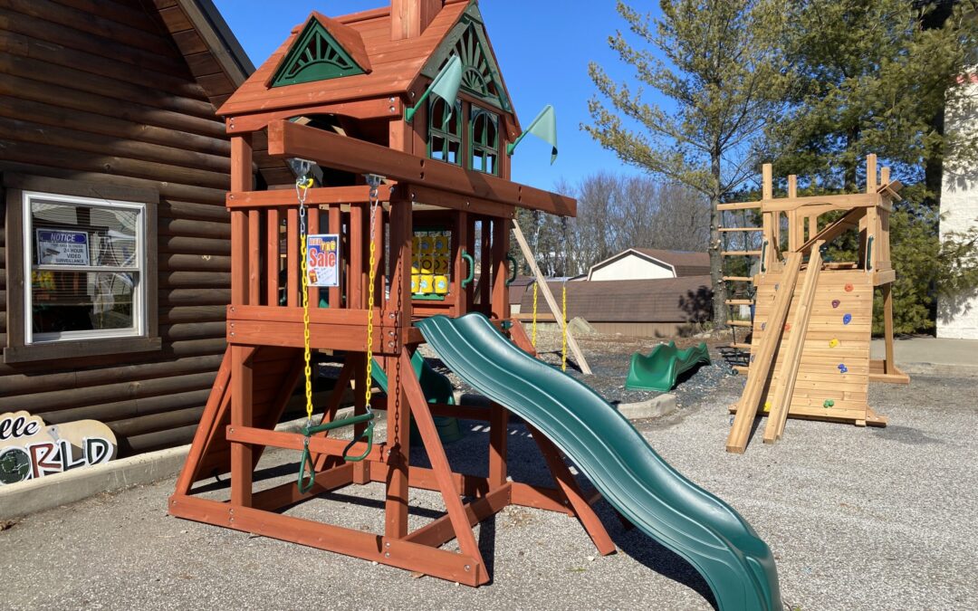 Swing and Slide Set For Toddlers