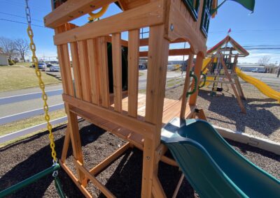 swing set with tube slide near me