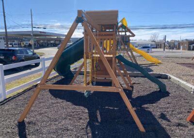 swing set with tube slide slide near me