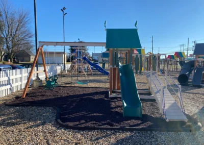 Kids swing set with canopy kids world play systems