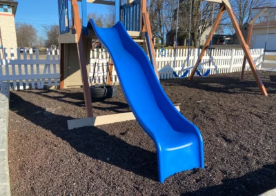 Kids swing set with slide kids world play systems