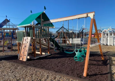 Outdoor Swing Set with Canopy Edinboro Pennsylvania