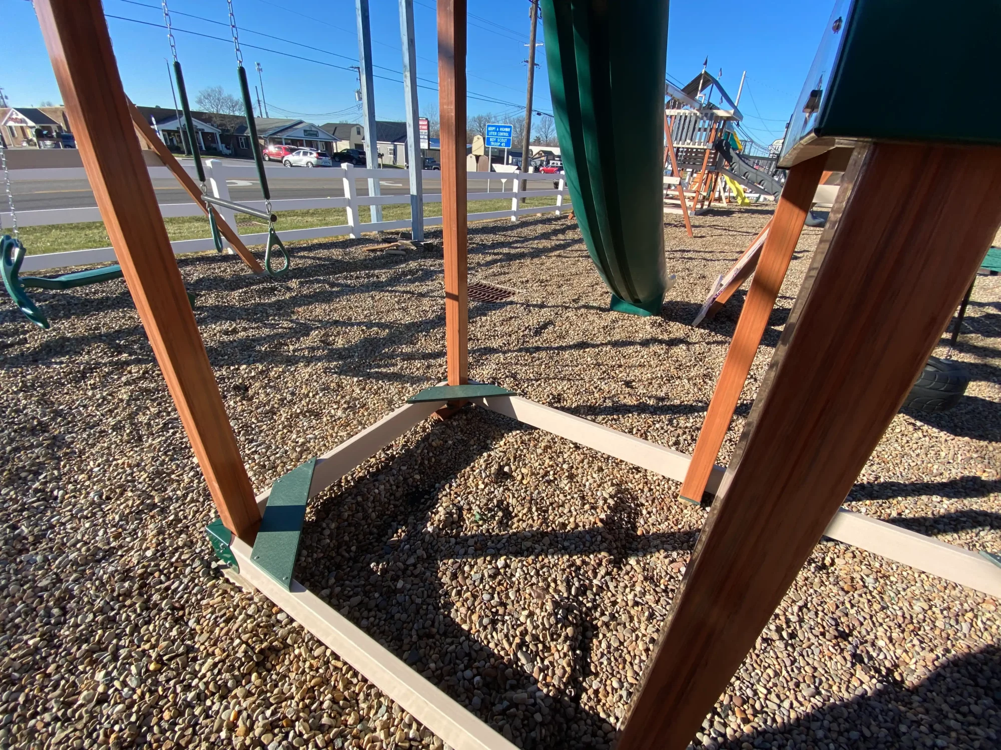 Playground swing set plans kids world play systems