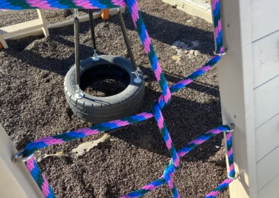 Slide and swing set kids world play systems