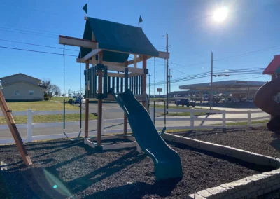 Small Swing Set with Slide Westerville Ohio