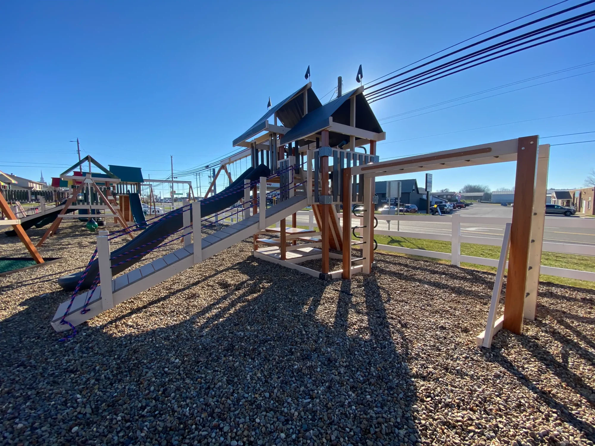 Swing Set with Picnic Table Cleveland Ohio