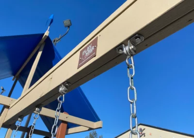 Swing set slides kids world play systems