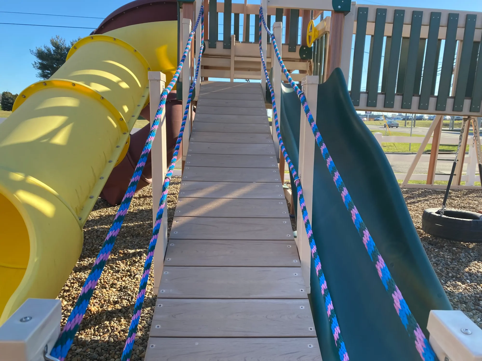 Tube Slide Swing Set Mansfield Ohio