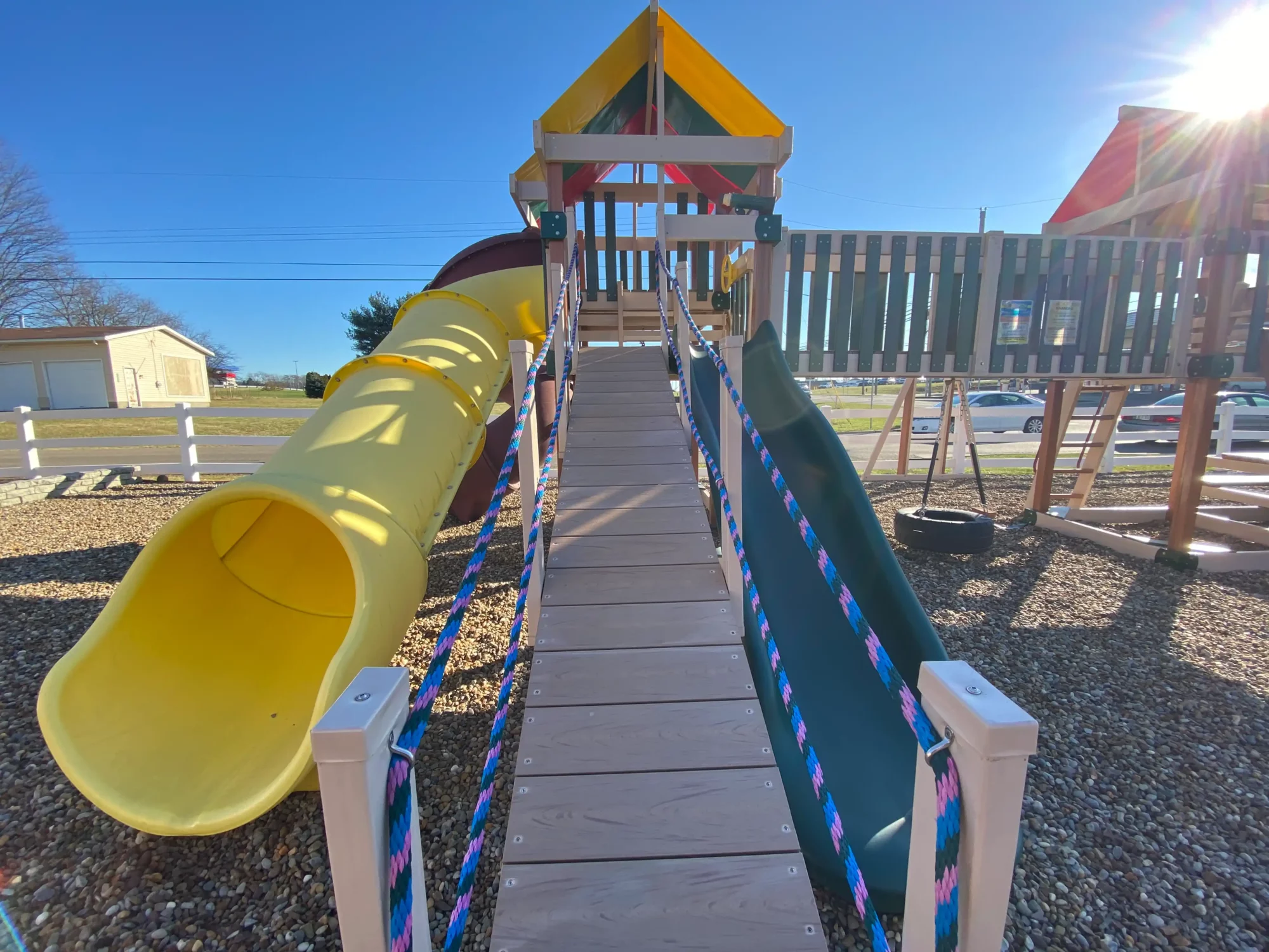 Tube Slide Swing Set Marion Ohio