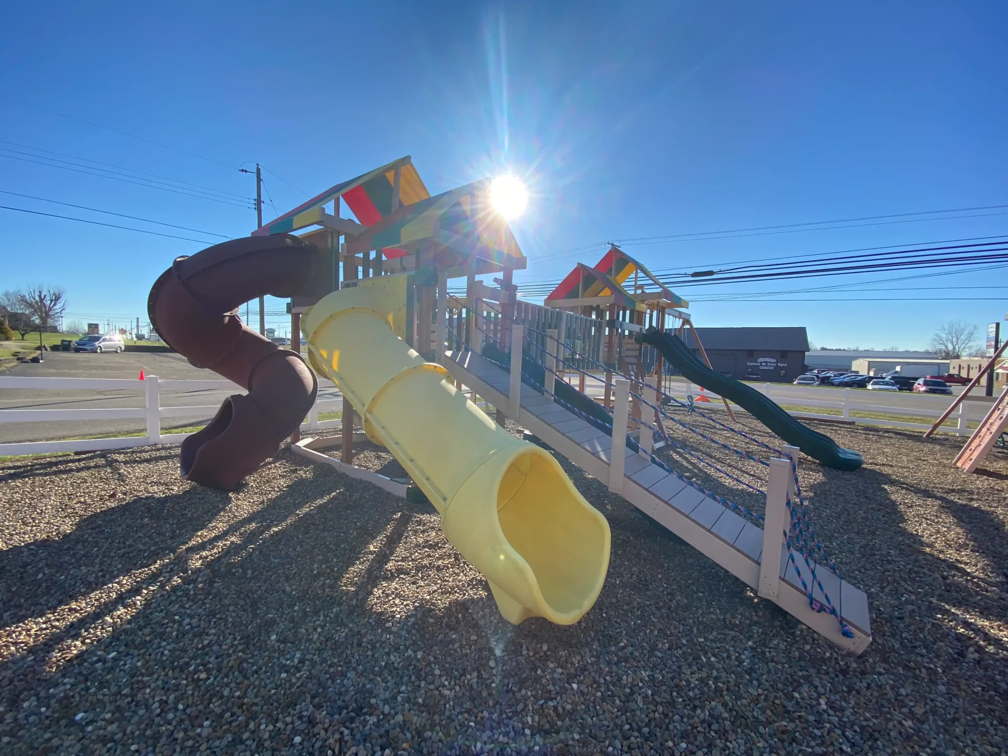 Tube Slide Swing Set Wooster Ohio