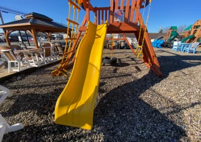 cheap wooden swing sets kids world play systems