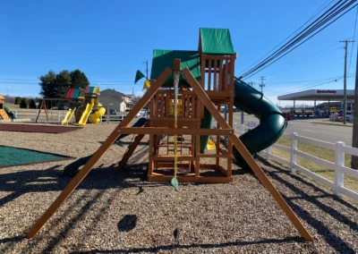 playground swing set for backyard kids world play systems