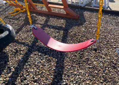 wood swing set frame kids world play systems