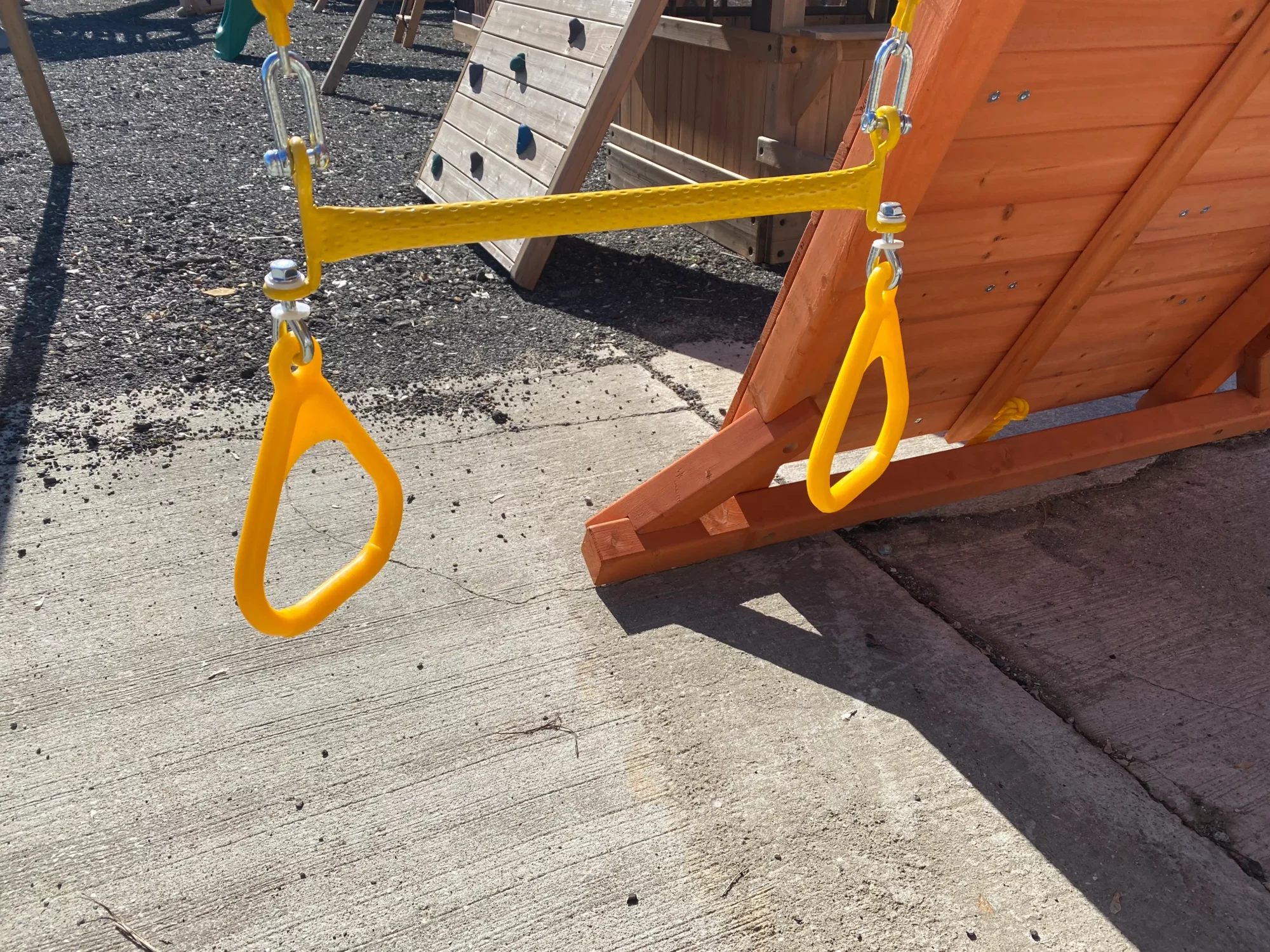 wooden swing sets kids world play systems
