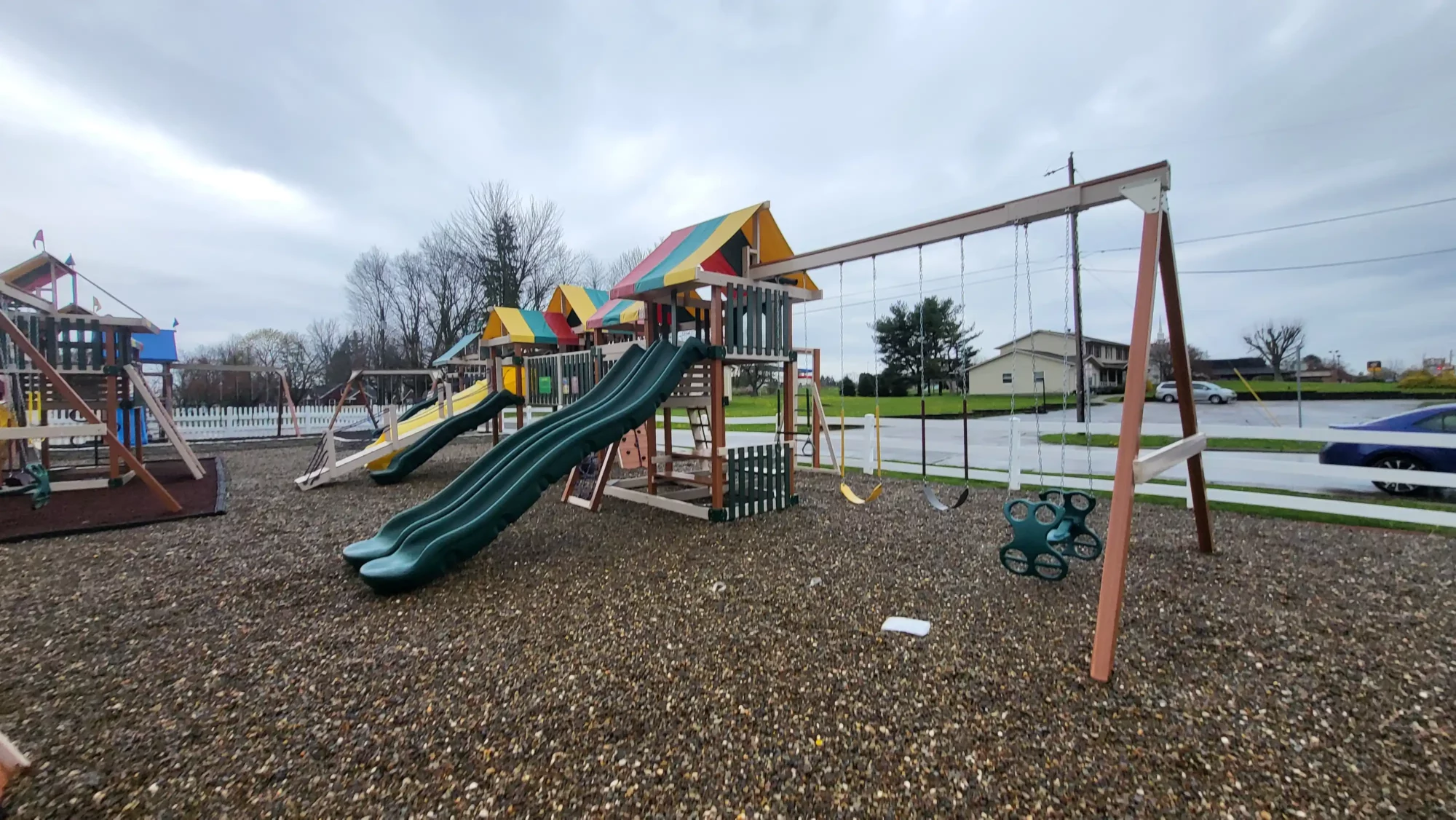 big wooden swing set Ashland Ohio