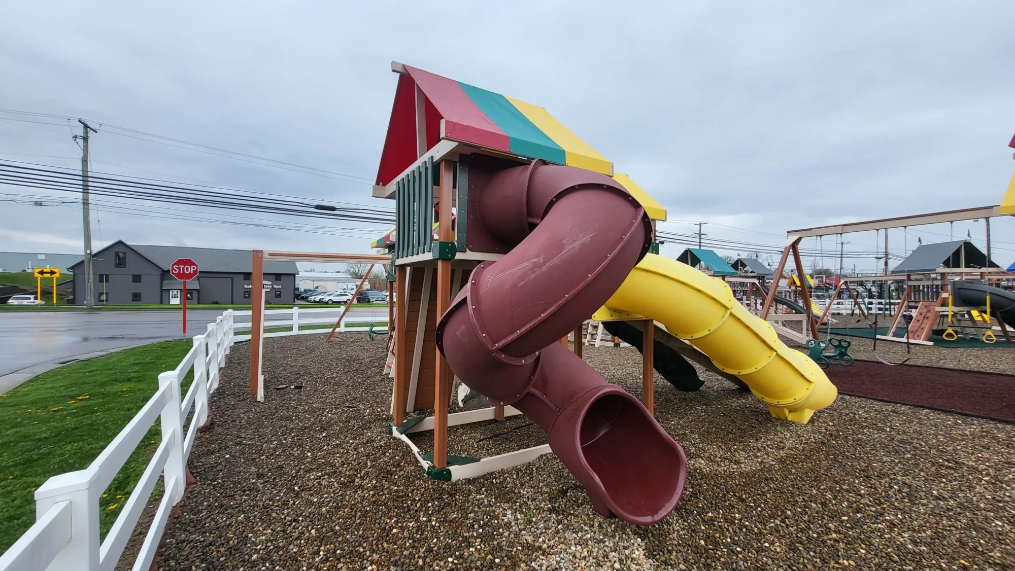 big wooden swing set Bowling Green Ohio