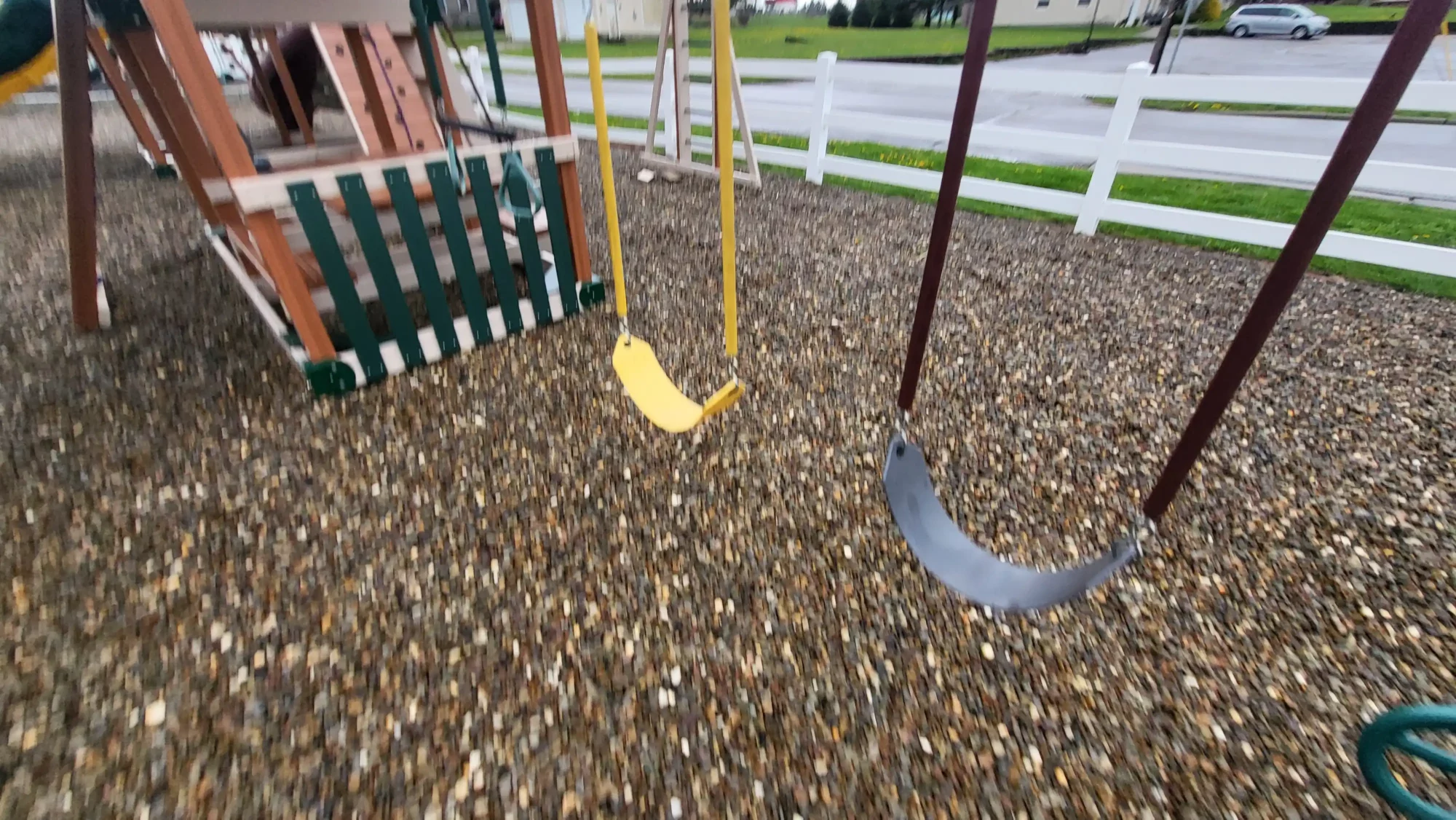 big wooden swing set Dayton Ohio