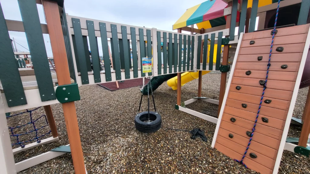 big wooden swing set Fairfield Ohio