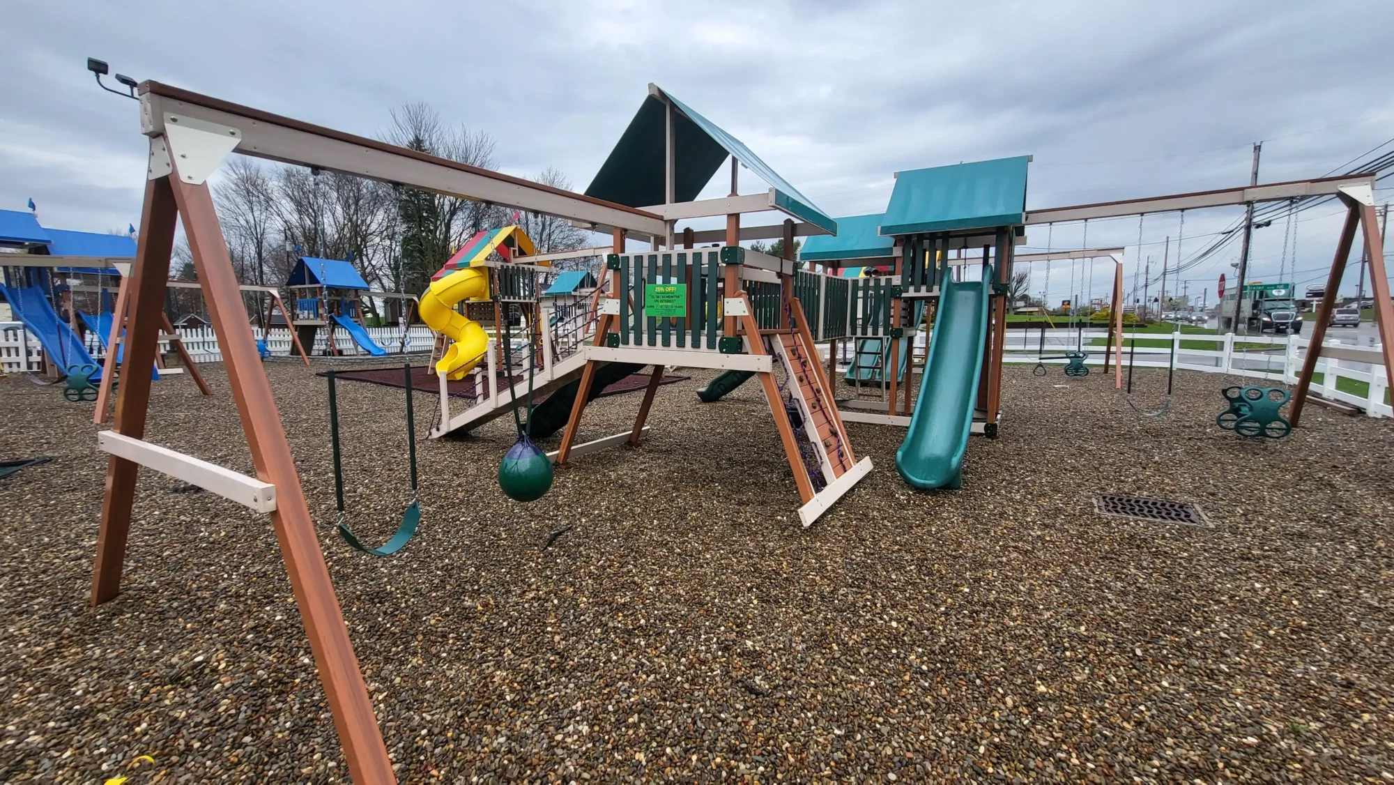 playground swing set Cambridge Ohio