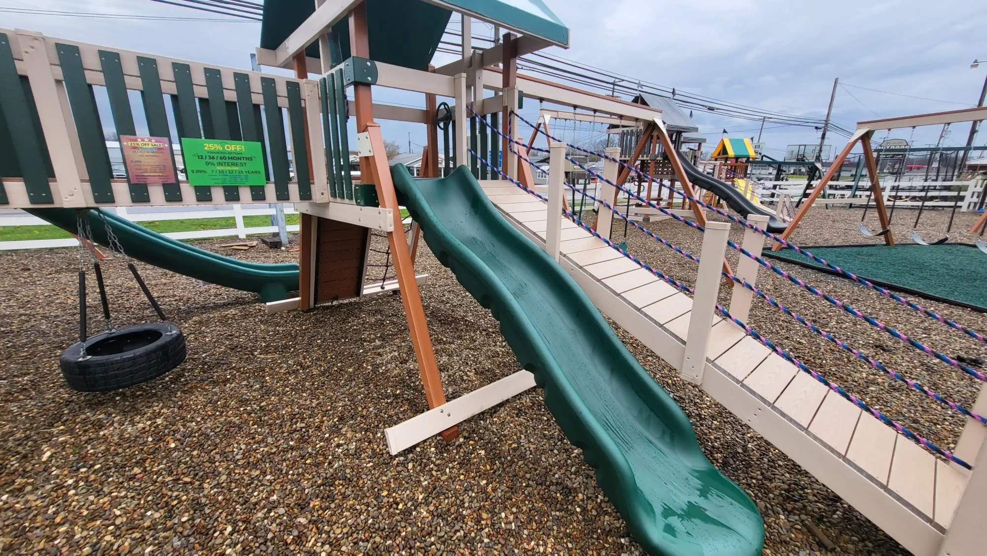 playground swing set Dublin Ohio