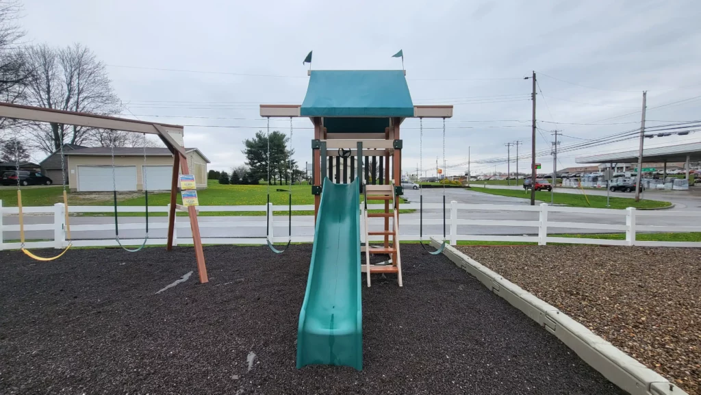 swing set for small backyard Athens Ohio