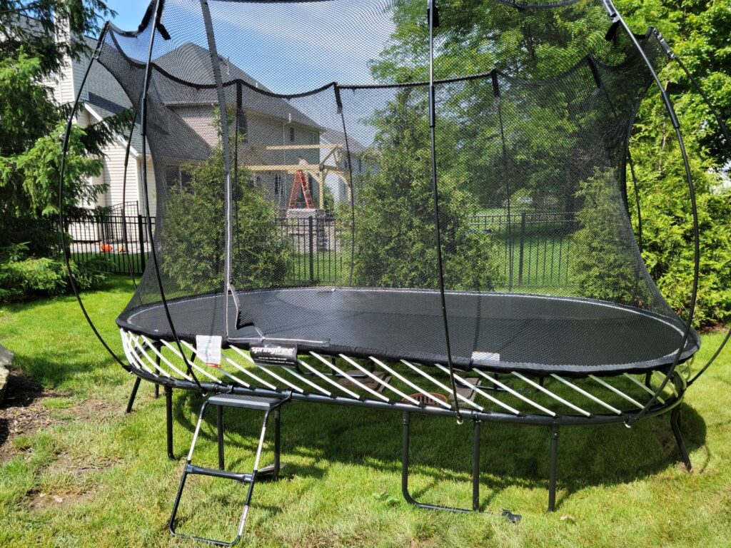 large oval trampoline for sale near me