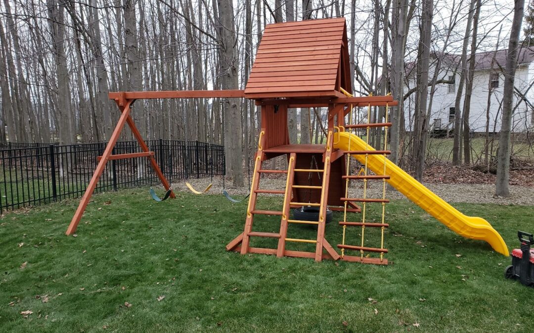 Can You Put a Playset on Grass