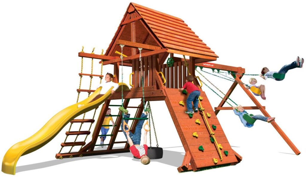 swing sets & playsets playground Kids World Play Systems