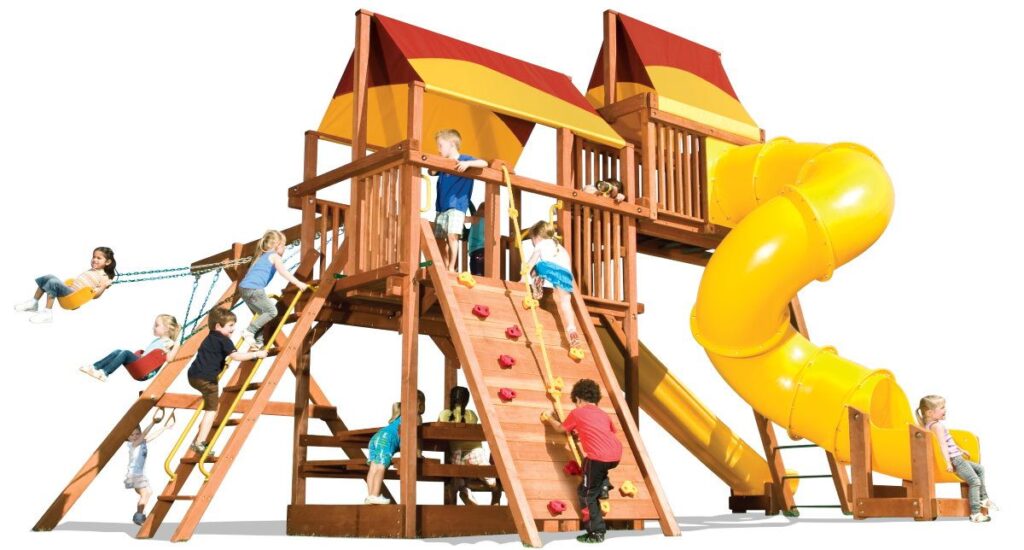 swingset playground near me Kids World Play Systems