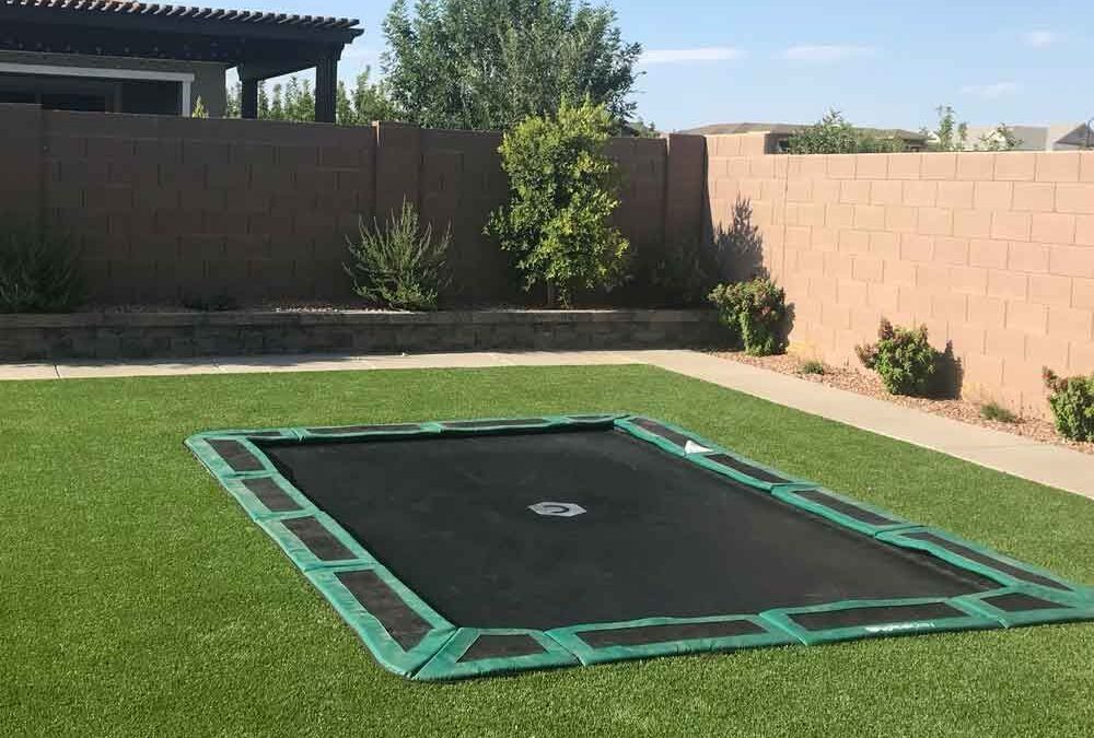 Can You Put a Normal Trampoline In The Ground